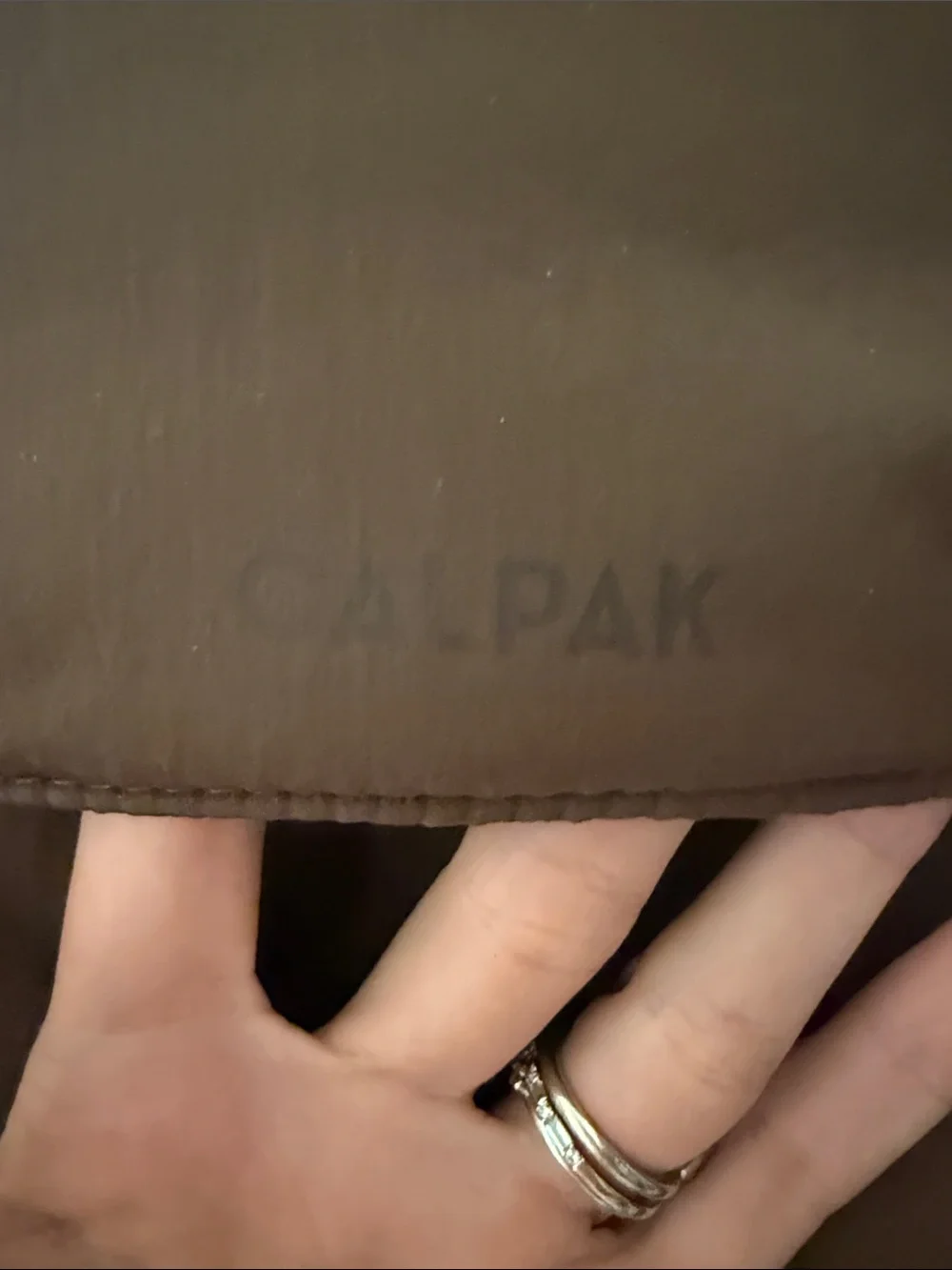 Mini Calpak Brown Baby Bag Backpack